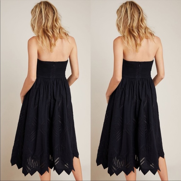 Anthropology Luiza Midi Dress NWT $298 size 2 - Picture 6 of 16